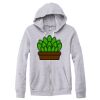 Adult Triblend Full-Zip Fleece Hooded Sweatshirt Thumbnail