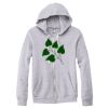 Adult Triblend Full-Zip Fleece Hooded Sweatshirt Thumbnail