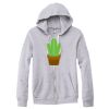 Adult Triblend Full-Zip Fleece Hooded Sweatshirt Thumbnail