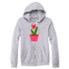 Adult Triblend Full-Zip Fleece Hooded Sweatshirt Thumbnail