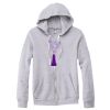 Adult Triblend Full-Zip Fleece Hooded Sweatshirt Thumbnail