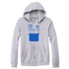 Adult Triblend Full-Zip Fleece Hooded Sweatshirt Thumbnail