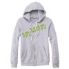 Adult Triblend Full-Zip Fleece Hooded Sweatshirt Thumbnail