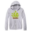 Adult Triblend Full-Zip Fleece Hooded Sweatshirt Thumbnail