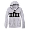 Adult Triblend Full-Zip Fleece Hooded Sweatshirt Thumbnail