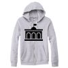 Adult Triblend Full-Zip Fleece Hooded Sweatshirt Thumbnail