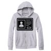 Adult Triblend Full-Zip Fleece Hooded Sweatshirt Thumbnail