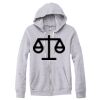 Adult Triblend Full-Zip Fleece Hooded Sweatshirt Thumbnail