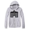 Adult Triblend Full-Zip Fleece Hooded Sweatshirt Thumbnail