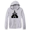 Adult Triblend Full-Zip Fleece Hooded Sweatshirt Thumbnail