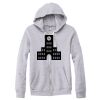 Adult Triblend Full-Zip Fleece Hooded Sweatshirt Thumbnail