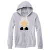 Adult Triblend Full-Zip Fleece Hooded Sweatshirt Thumbnail