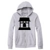 Adult Triblend Full-Zip Fleece Hooded Sweatshirt Thumbnail