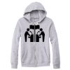 Adult Triblend Full-Zip Fleece Hooded Sweatshirt Thumbnail