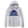 Adult Triblend Full-Zip Fleece Hooded Sweatshirt Thumbnail
