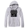 Adult Triblend Full-Zip Fleece Hooded Sweatshirt Thumbnail