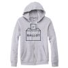 Adult Triblend Full-Zip Fleece Hooded Sweatshirt Thumbnail