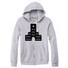 Adult Triblend Full-Zip Fleece Hooded Sweatshirt Thumbnail