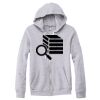 Adult Triblend Full-Zip Fleece Hooded Sweatshirt Thumbnail