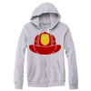 Adult Triblend Full-Zip Fleece Hooded Sweatshirt Thumbnail