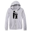 Adult Triblend Full-Zip Fleece Hooded Sweatshirt Thumbnail
