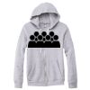 Adult Triblend Full-Zip Fleece Hooded Sweatshirt Thumbnail