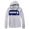 Adult Triblend Full-Zip Fleece Hooded Sweatshirt Thumbnail