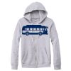 Adult Triblend Full-Zip Fleece Hooded Sweatshirt Thumbnail