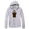 Adult Triblend Full-Zip Fleece Hooded Sweatshirt Thumbnail