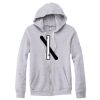 Adult Triblend Full-Zip Fleece Hooded Sweatshirt Thumbnail